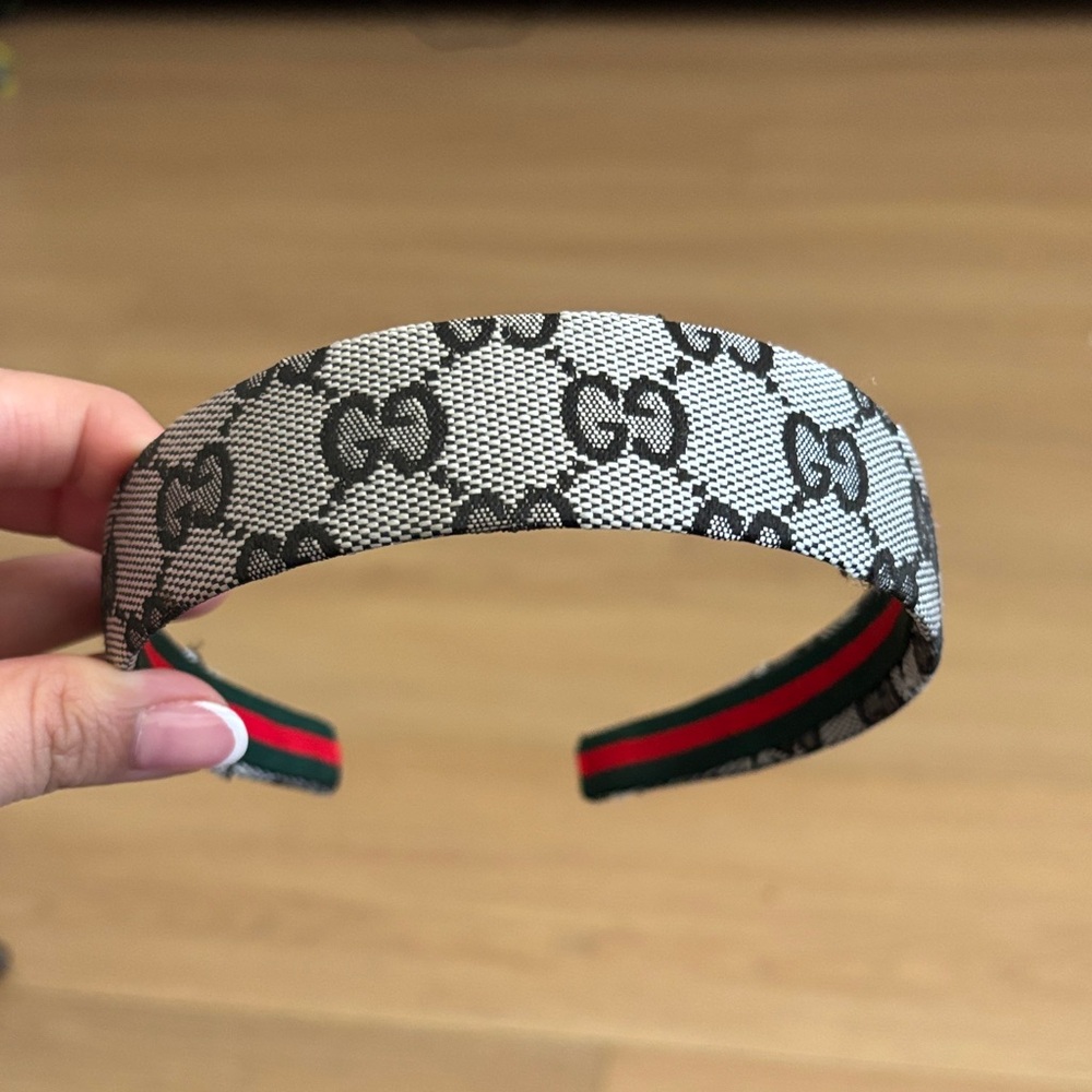 GG Canvas Headband 1.2” Handmade ✨